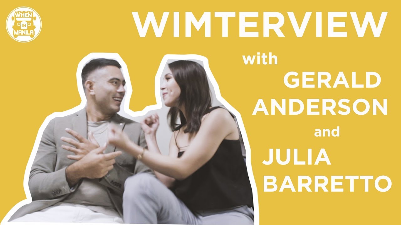 WIMTERVIEW with Gerald Anderson and Julia Barretto