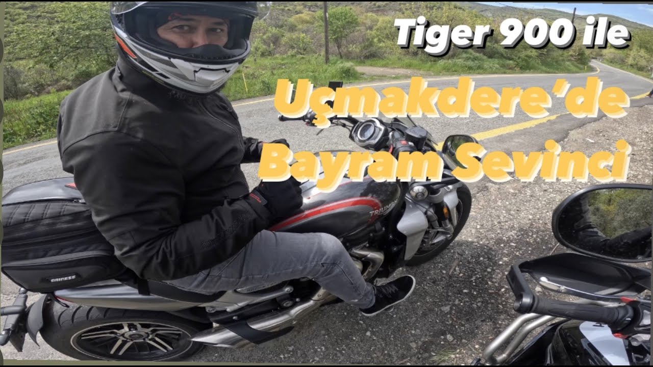 Triumph Tiger 900 GT Pro ile Uçmakdere'de Bayram Sevinci