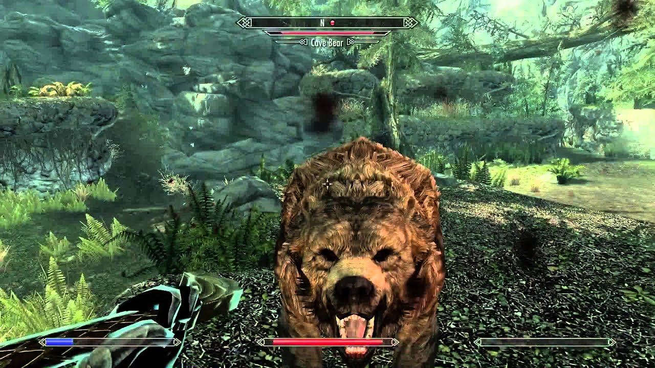 Where to find Cave Bears - Skyrim