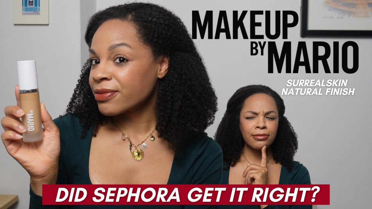 Is This the Right Shade Match?! Makeup by Mario SurrealSkin Natural Finish on Textured Skin