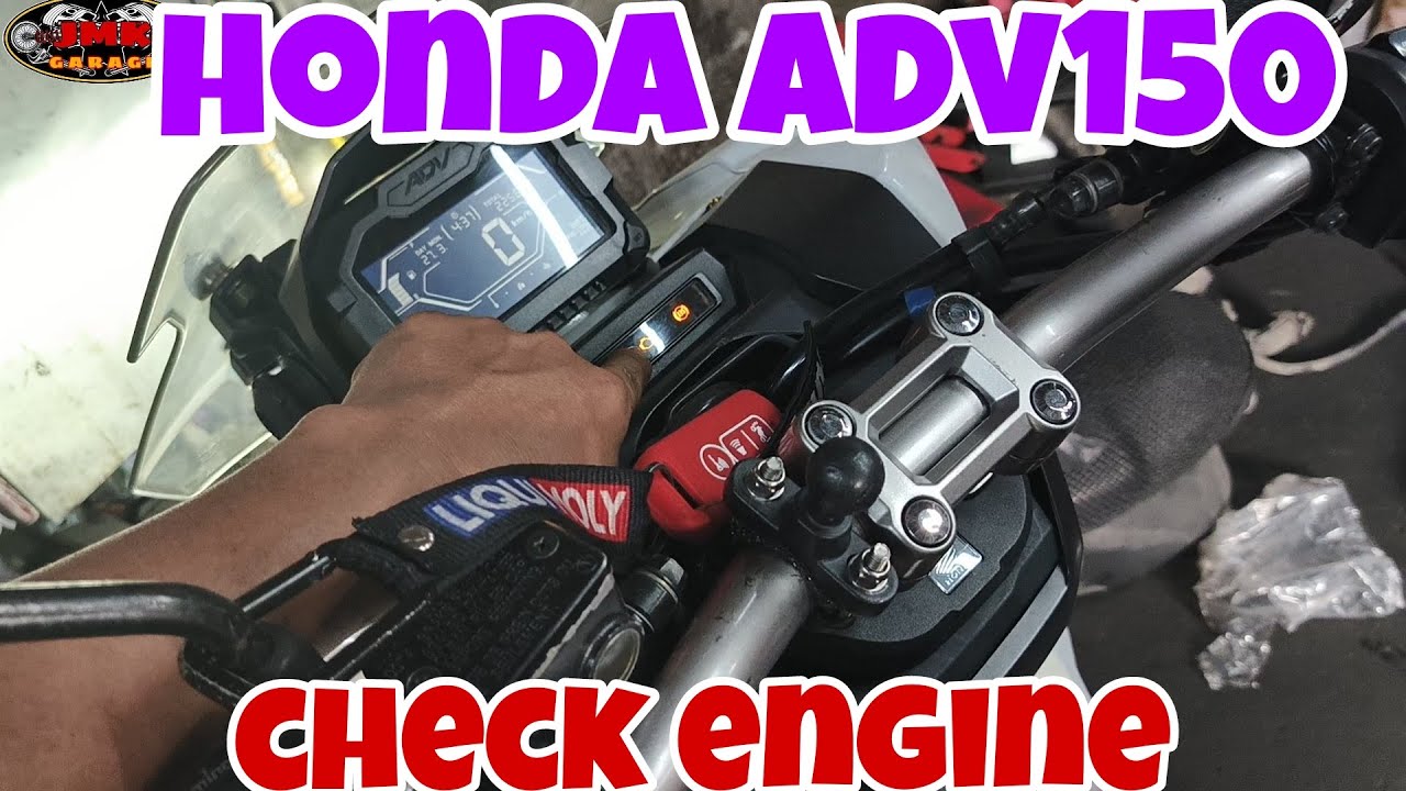 check engine at palyado honda adv150
