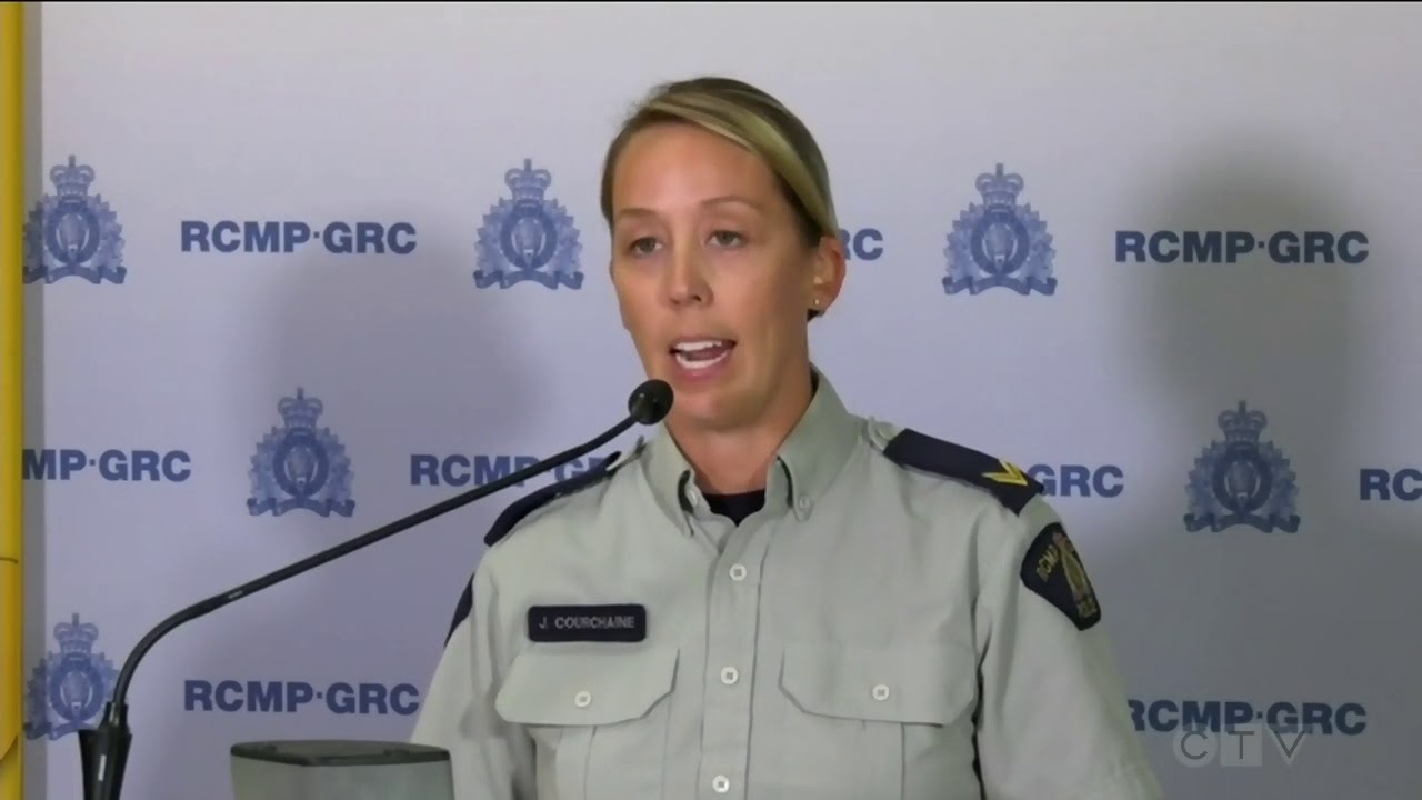 RCMP officials give an update on the manhunt for murder suspects