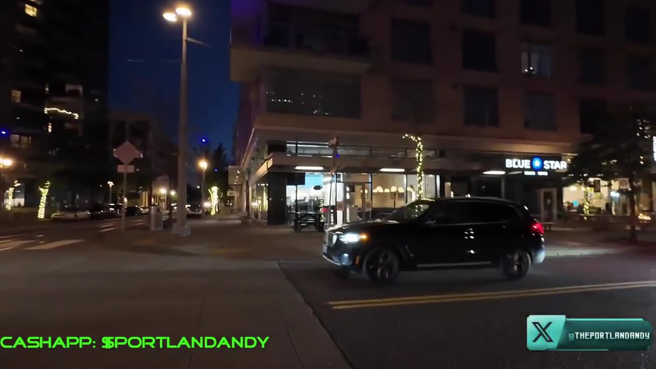 📍 Portland ICE Detention Center: Late Night Patrol & Police Presence (11.2.2025)