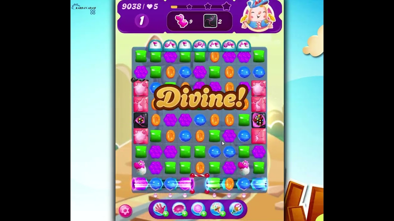 Candy Crush Saga Level 9038