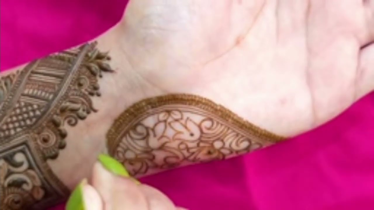  Beautiful bridal mehndi design// front hand mehndi designbridal mehndi design 