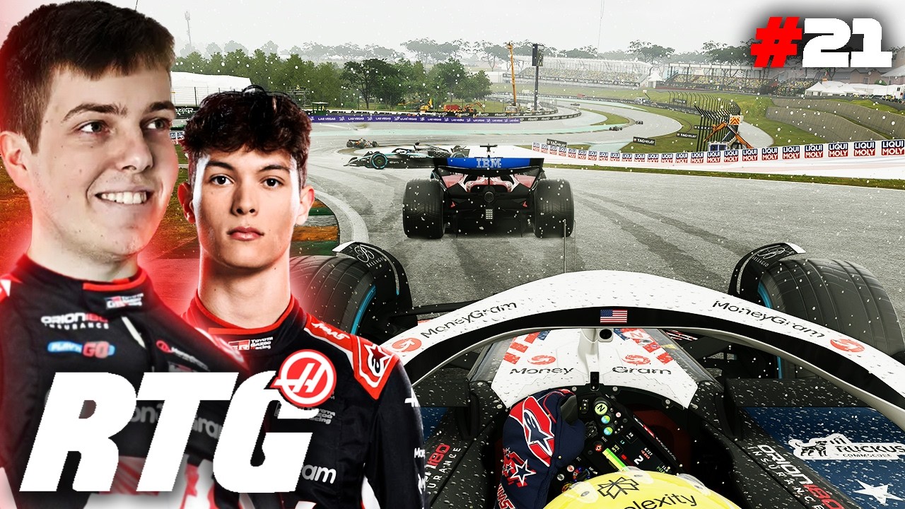 Спорный штраф? Формула-1 25 Haas RTG | Гран-при Бразилии 1-го сезона