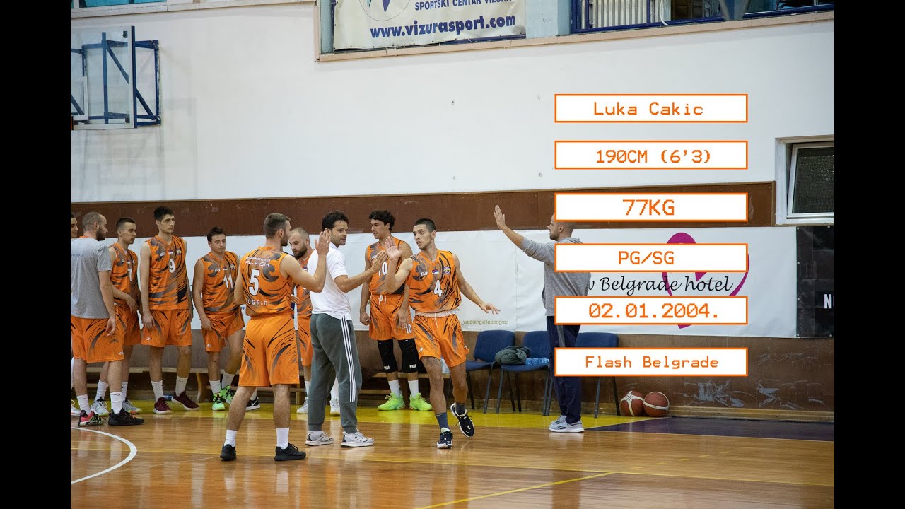 Luka Cakic vs Red Star ( 9pts, 7as, 5st )