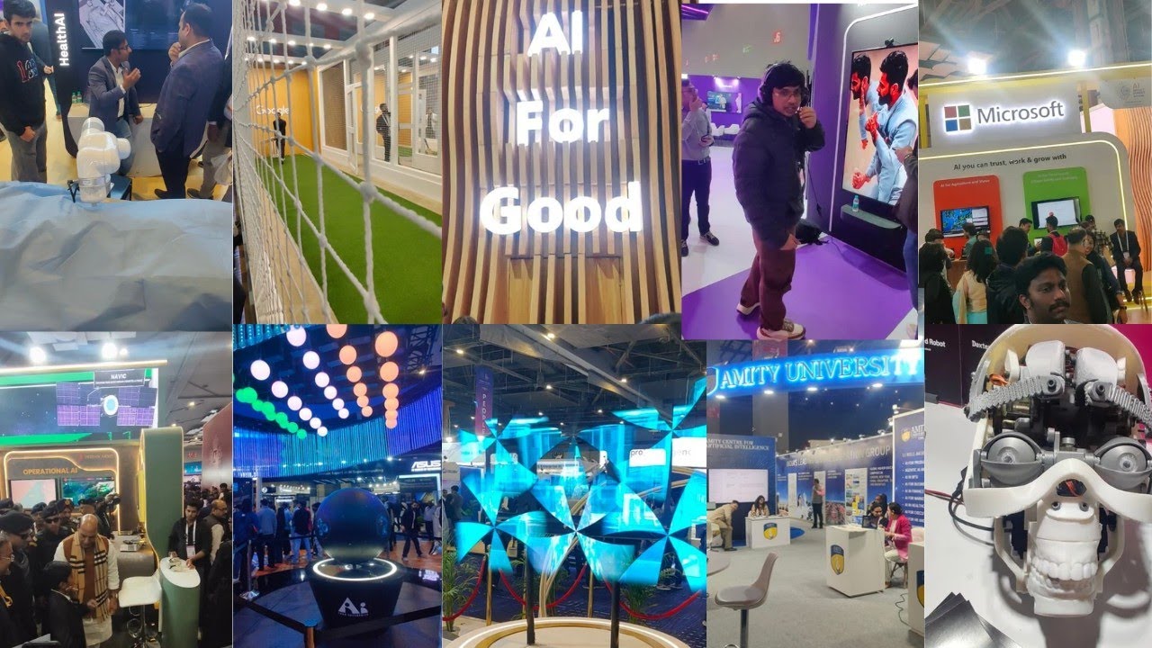 🇮🇳 India AI Impact Summit 2026,New Delhi,From Vision to Innovation The Future of AI in India 🚀 #ai