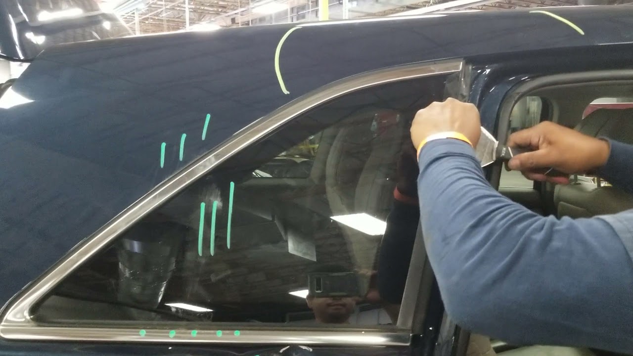 Acura MDX How To Remove Quarter Glass In 80 Seconds Or Less #acura #car #glass