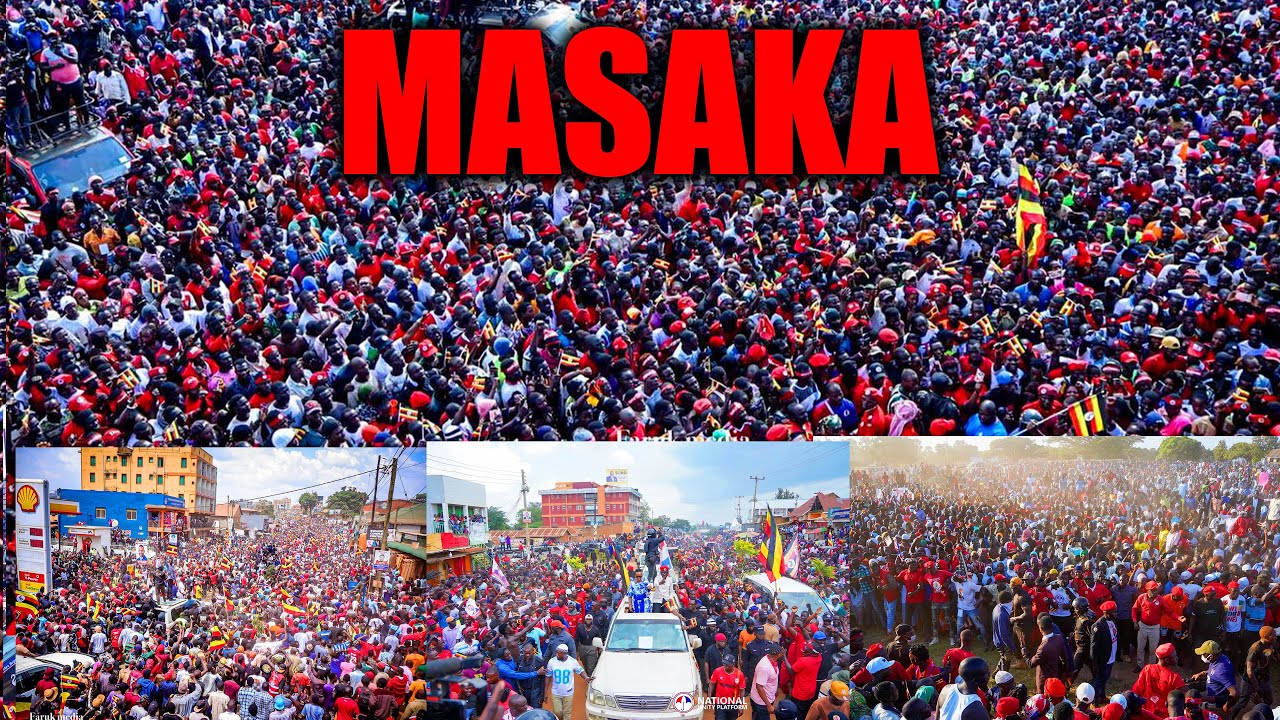 LIVE: H.E. Bobi Wine Heads to MASAKA - Its already Massive | Day 51