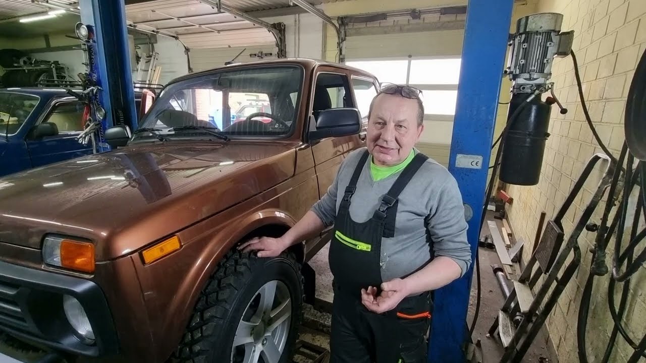 Lada Niva Höherlegung für Trial