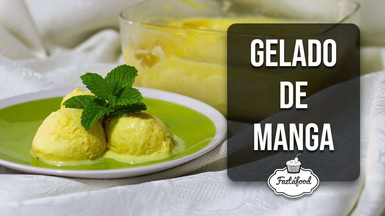 Gelado de Manga | Receita #159