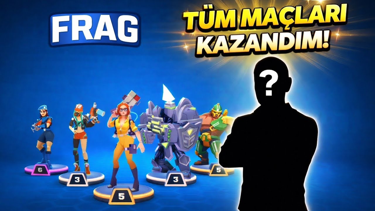 MVP oyuncu oldum ve tüm maçları kazandım|FRAG 