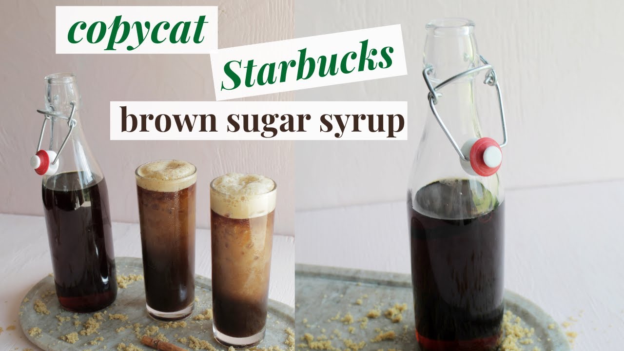 Starbucks Brown Sugar Syrup (Copycat Recipe) - Homebody Eats