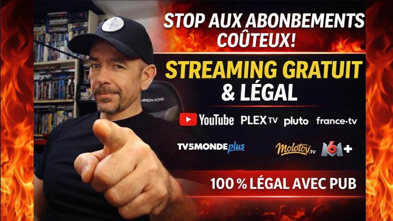 Top 7 des services de streaming GRATUITS et L&Eacute;GAUX en 2026
