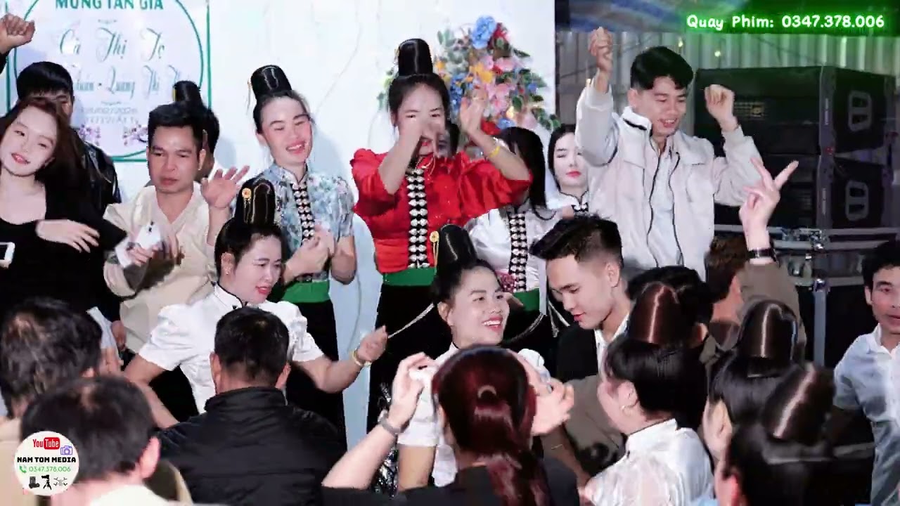 NHẠC SÀN TÂY BẮC -  MỪNG TÂN GIA ĐẠI CÁT CÀ THỊ TỌ, CÀ VĂN TUẤN - QUÀNG THỊ THUÂN TẠI BẢN BĂNG SẢN