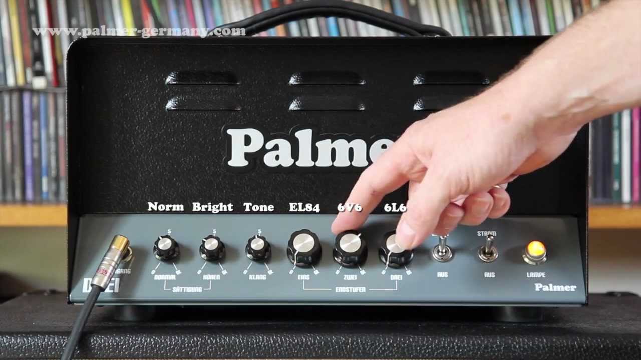 Palmer MI : DREI Triple Single Ended Amplifier (Sounds demo only)