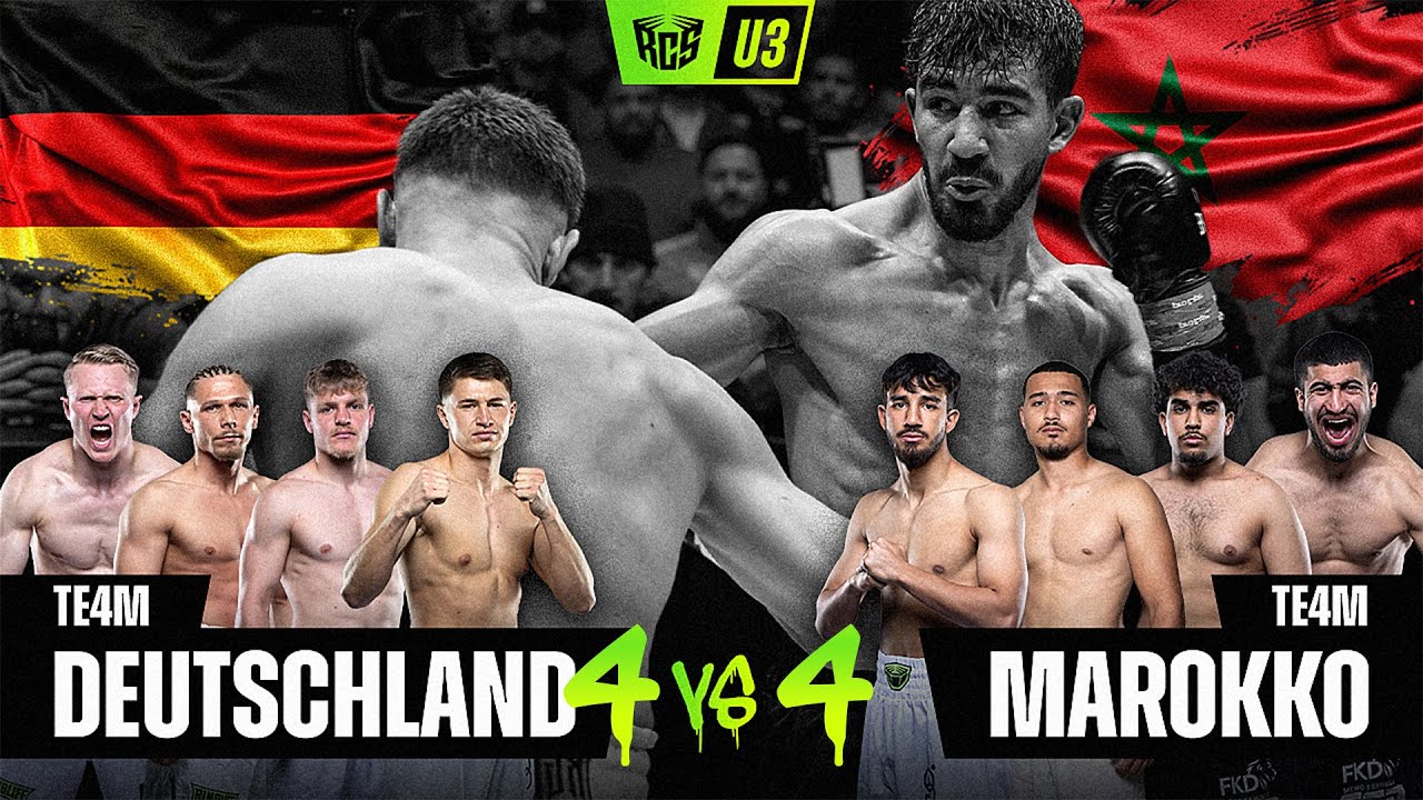 DEUTSCHLAND vs MAROKKO Finale! 4VS4 Last Man Standing - Ringlife Combat Underground 3