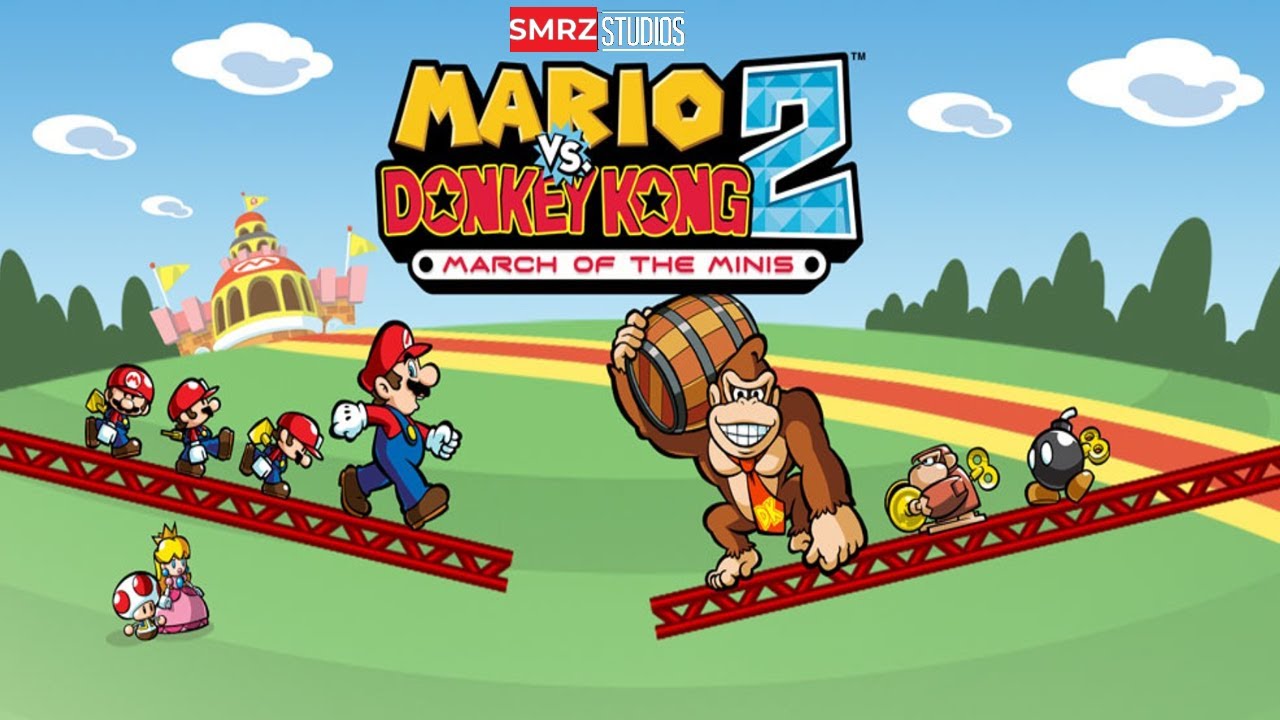 Mario vs. Donkey Kong 2 March of the Minis Plush Animated Movie