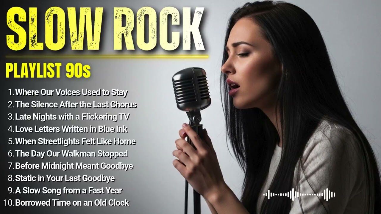 90s Slow Rock Chill Memories | Peaceful Rock Night