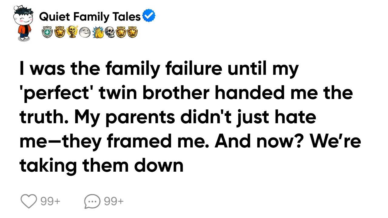 My Parents Framed Me for Plagiarism to Save My Twin—Then the Golden Child Leaked the Receipts