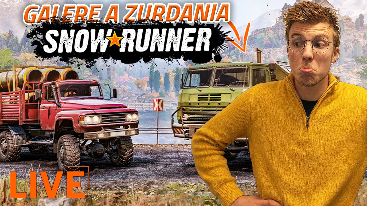 🔴GALERE SUR ZURDANIA ! 😱 - Live SnowRunner Saison 17