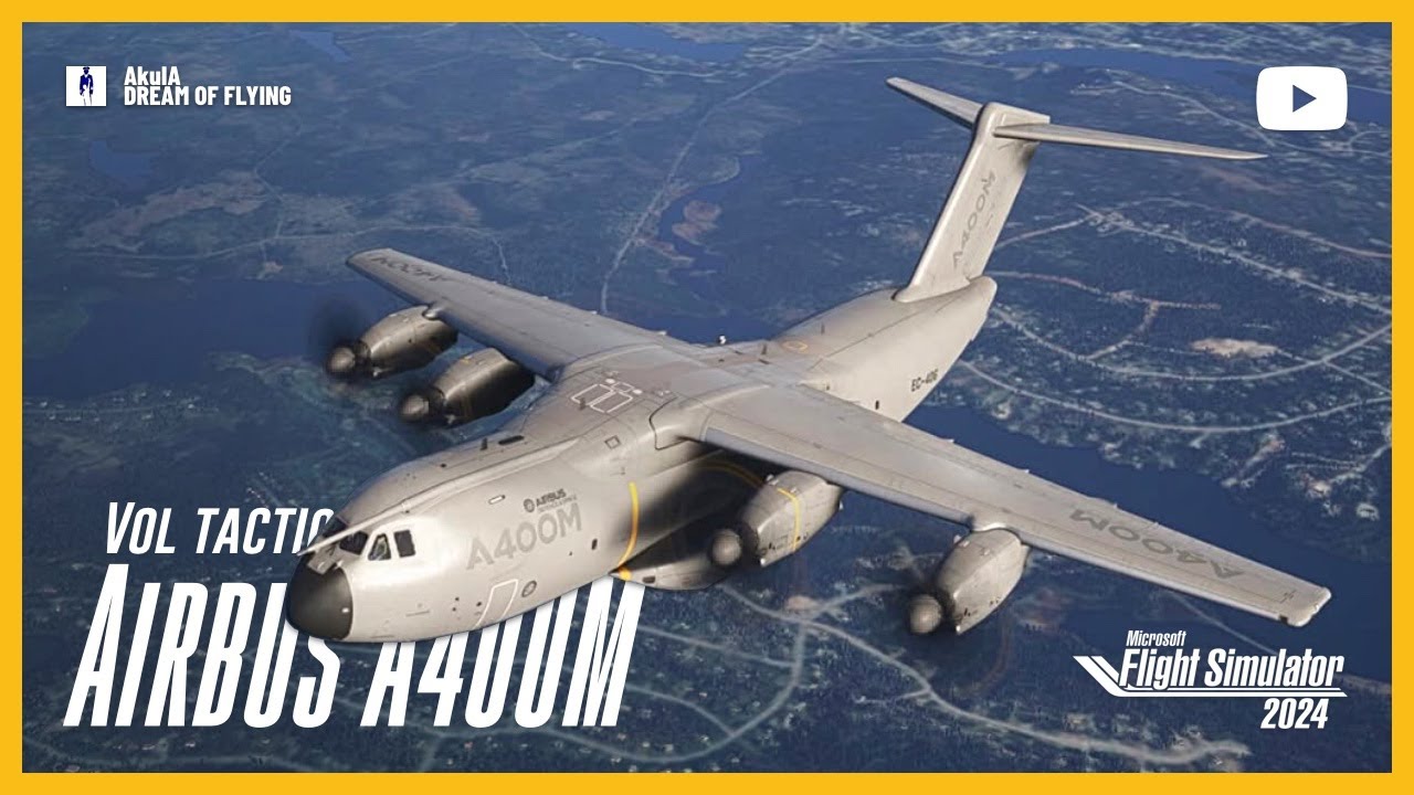 Vol tactique en A400M