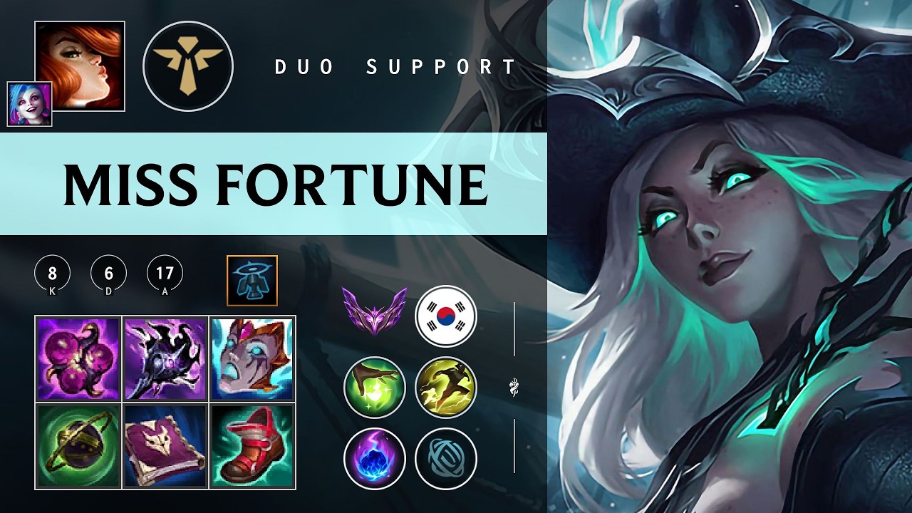 Miss Fortune Support vs Braum - KR Master Patch 26.05