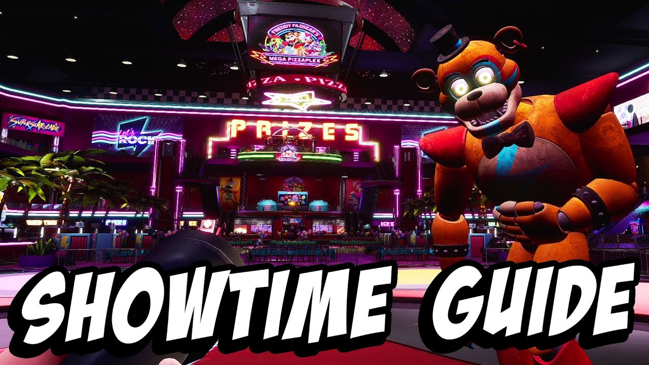 Showtime Mission Guide | FNAF Security Breach Walkthrough part 6