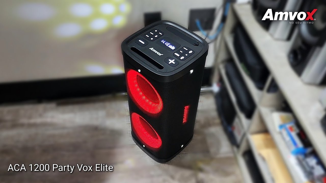 Unboxing (desembalando) Amvox ACA 1200 Party Vox Elite