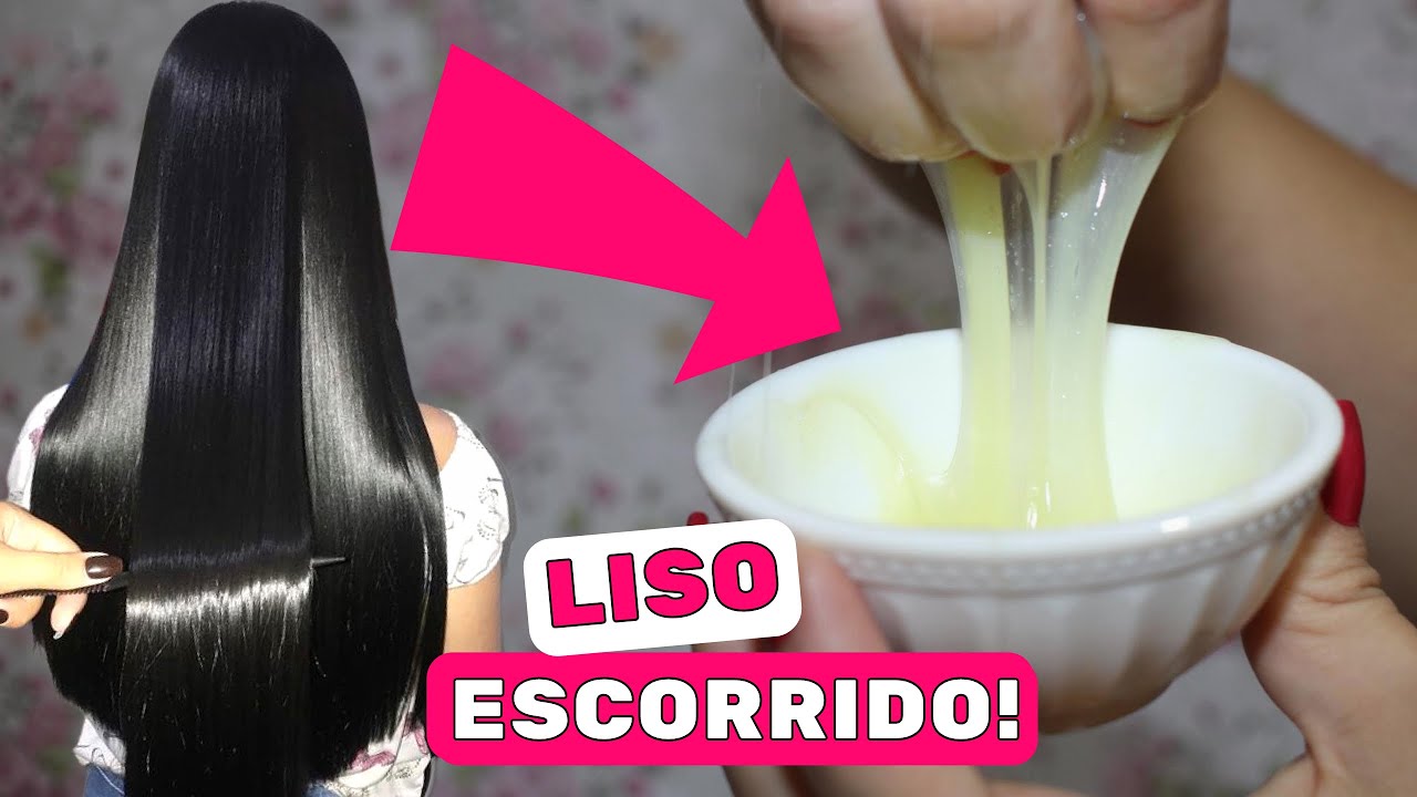Usei BABOSA Para ALISAR Meu Cabelo e Fiquei CHOCADA Com o Resultado! ALISOU MUITO (B0T0X CASEIRO)