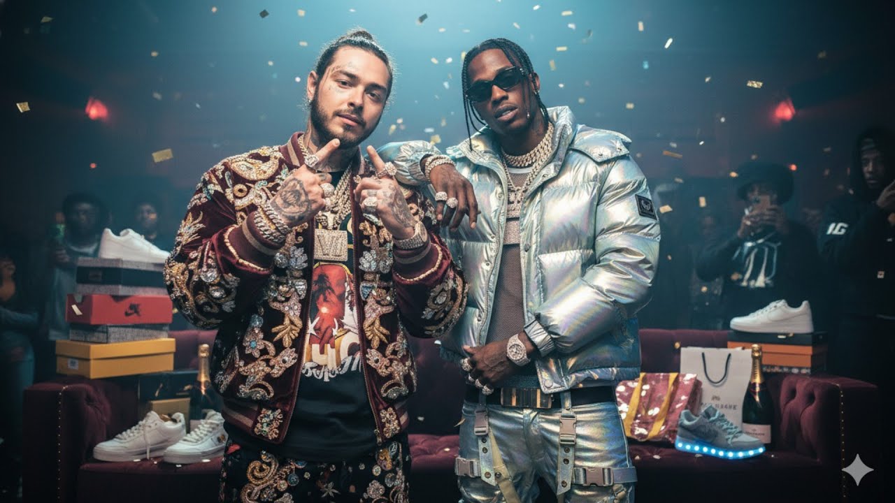 Travis Scott,Post Malone -SAPPHIRE SCORPION (ft. Travis Scott,) | (Official Lyrics Video) 2026