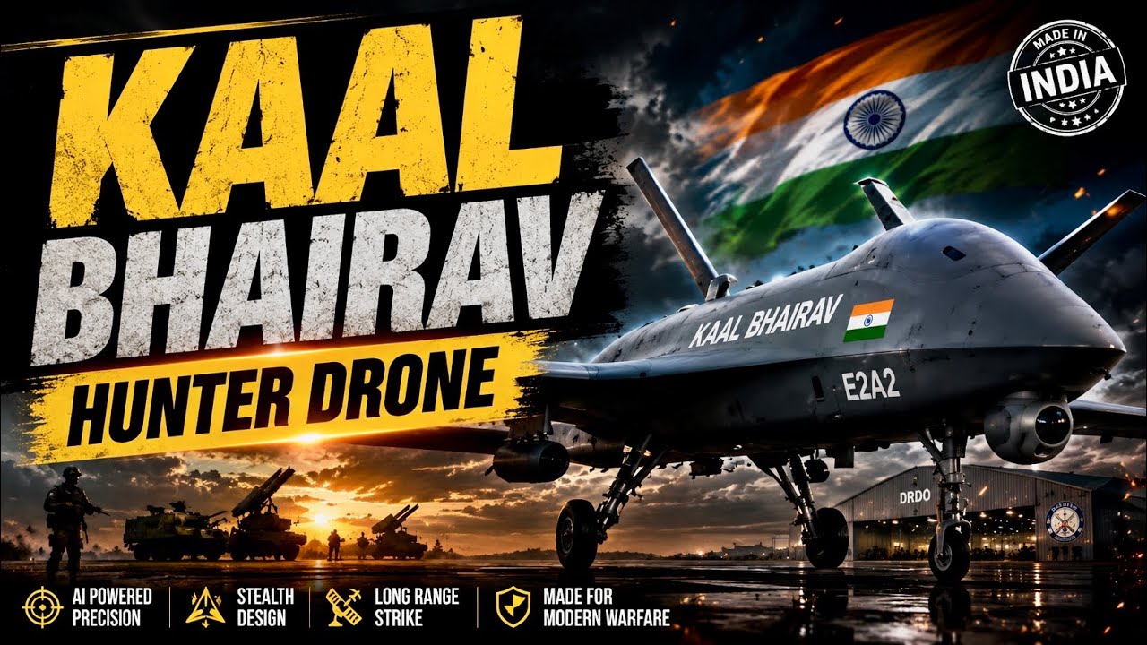 Kaal Bhairav &mdash; India&rsquo;s Hunter Killer Drone