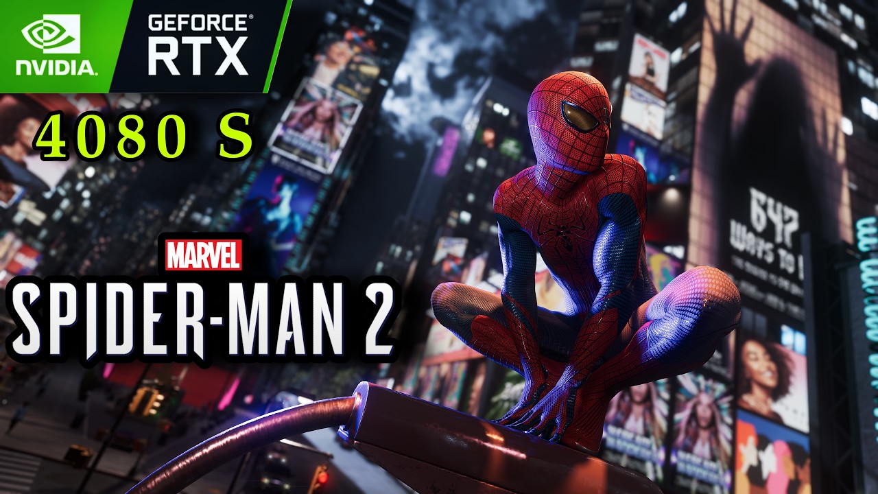 MARVEL SPIDER-MAN 2 | RTX 4080 SUPER | i7 12700KF | ULTRA | HIGH RT | #90sram #marvelspiderman2