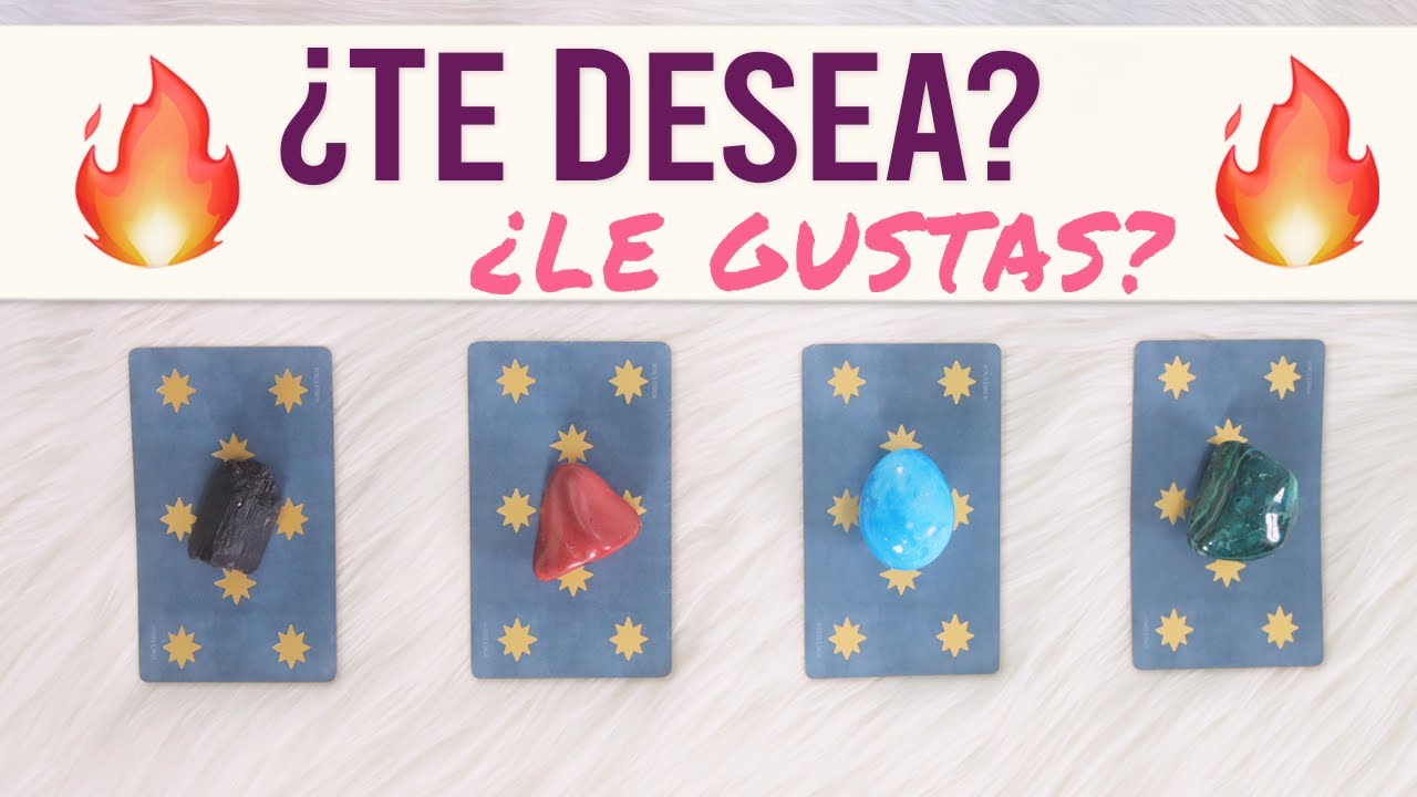 ¿Te desea?, ¿Fantasea contigo?, ¿Siente atracción? - Tarot interactivo 🔮✨
