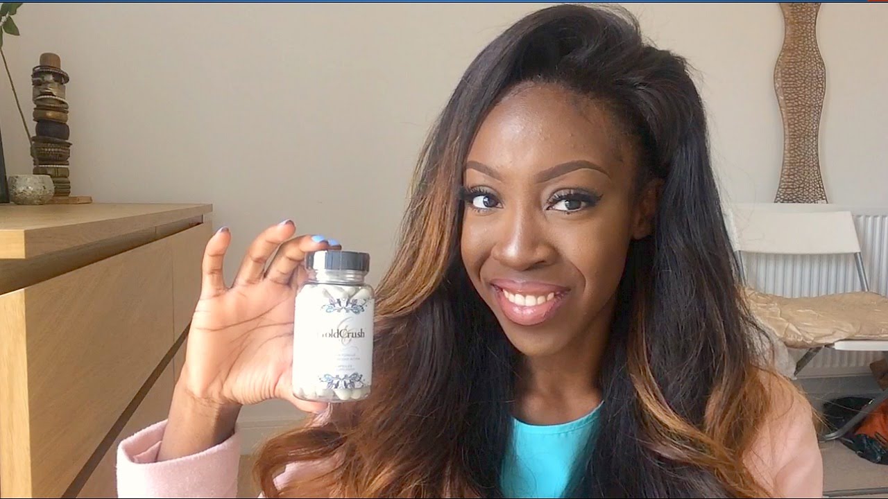 GROWING RELAXED HAIR: Gold Crush Hair Supplements|AD