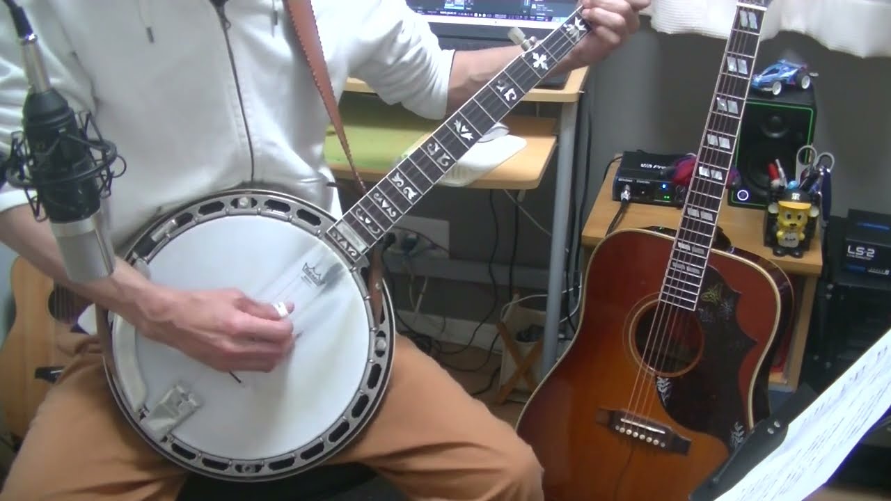 アイドル / YOASOBI をバンジョーで弾いてみた【推しの子OP】