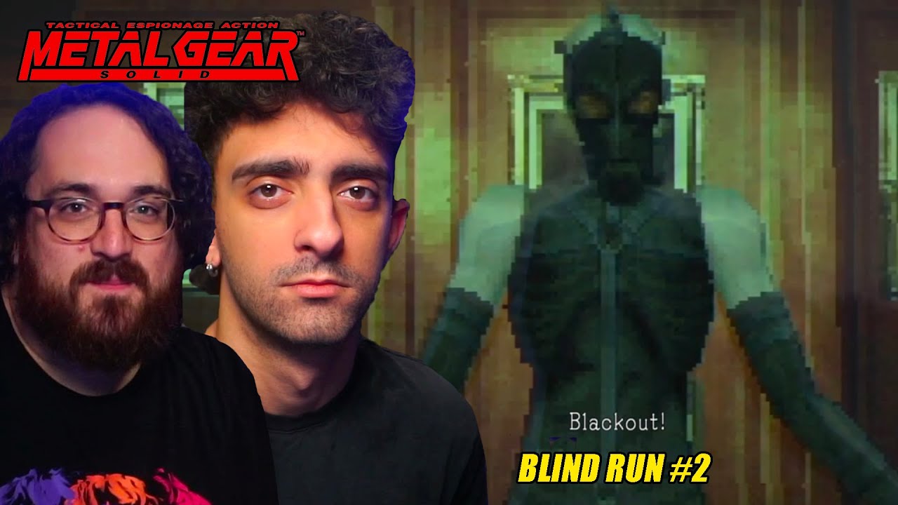 QUESTO GIOCO È FUORI DI TESTA. | Mario Sturniolo e Marco Merrino - Metal Gear Solid Blindrun #2