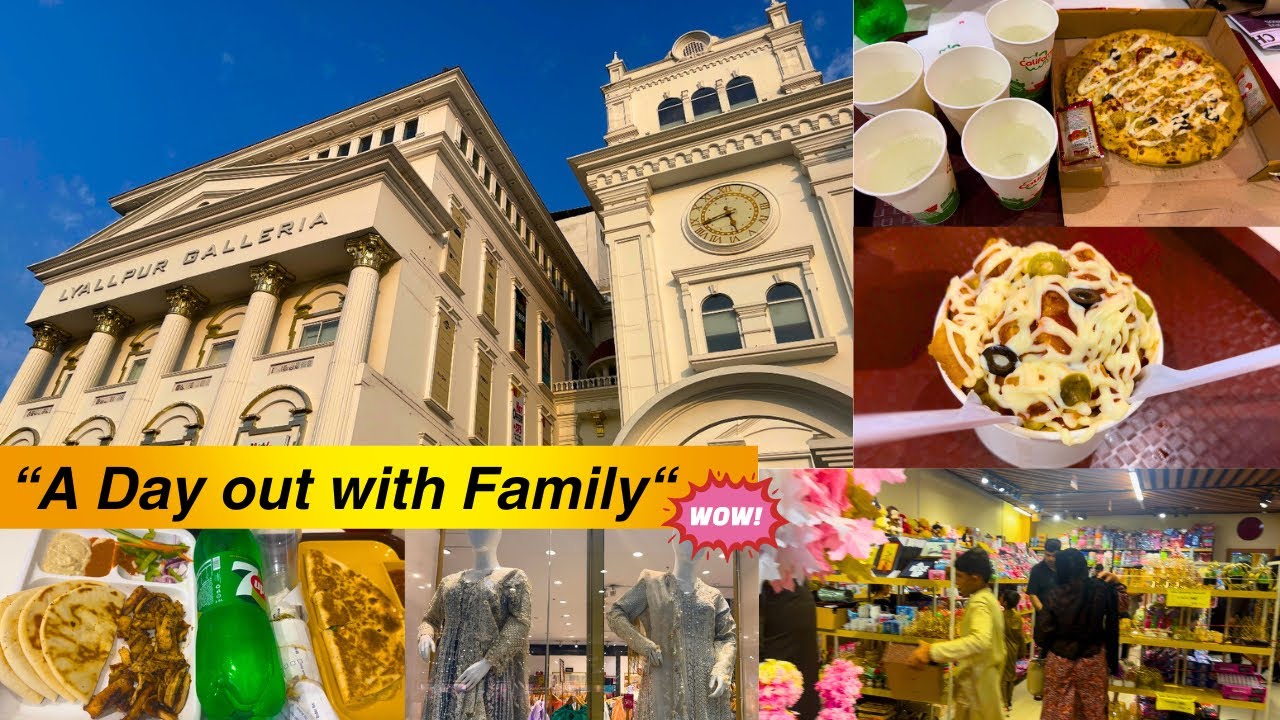 Sister’s day out | Lyallpur Galleria | shiza arshad | vlog