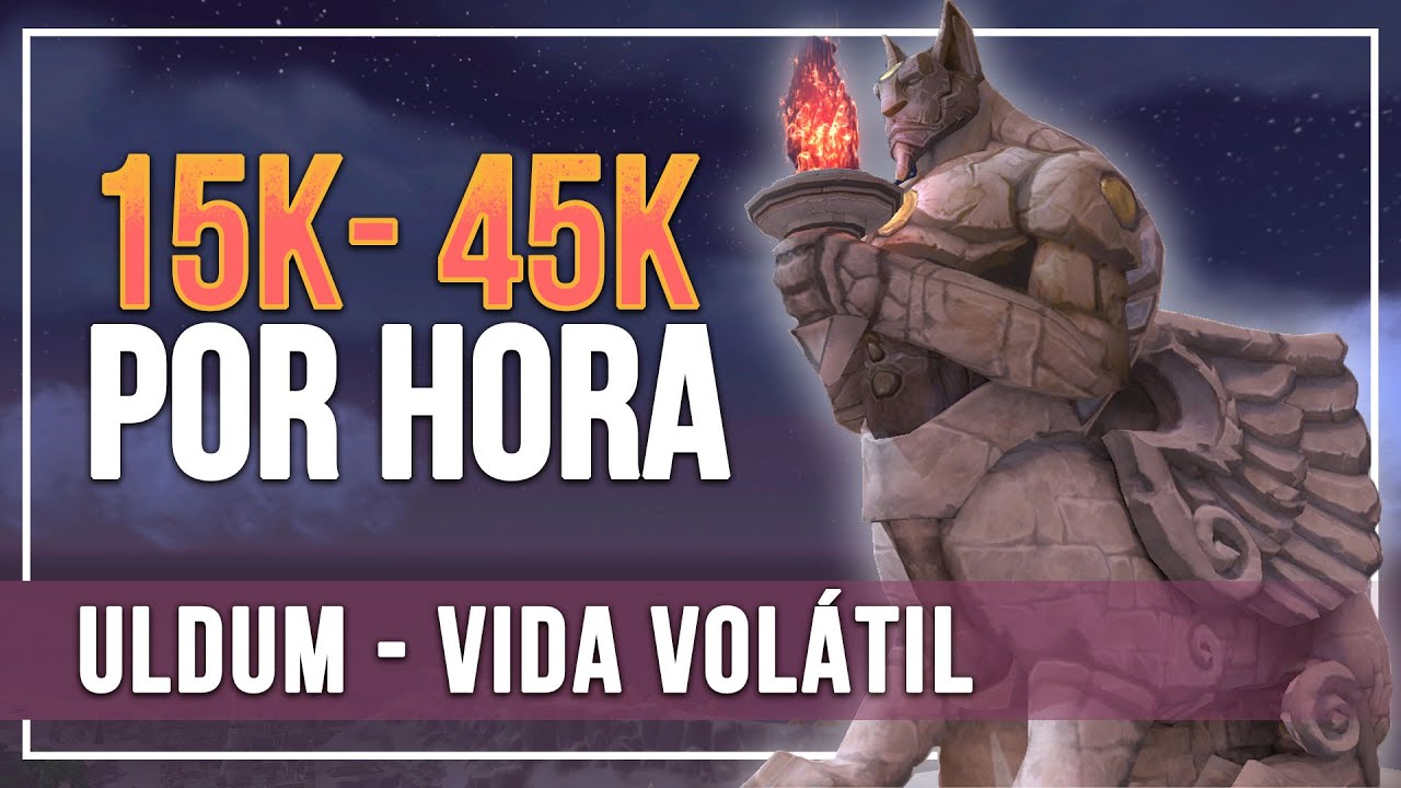 15k - 45k por Hora | Cómo hacer oro en Wow - Uldum | Guía de farmeo de oro