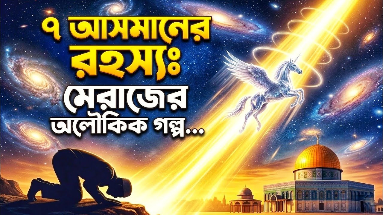 মিরাজের অলৌকিক রাত | সূরা বনী ইসরাইলের রহস্য ও ইতিহাস | Isra Miraj Bangla Documentary