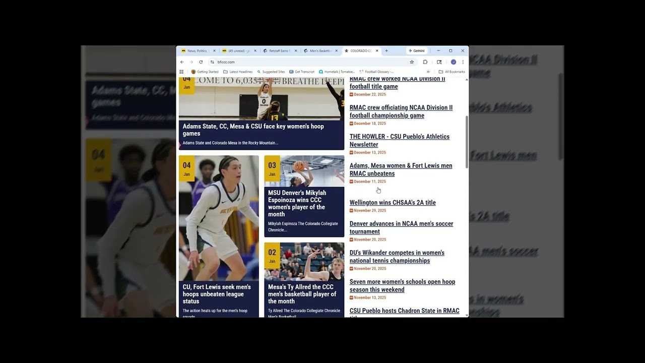 THE HOWLER & Colorado Collegiate Chronicle