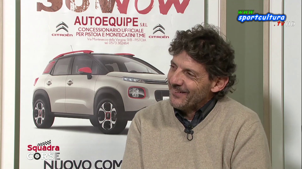 Andrea Aghini ospite nella 29&deg; puntata di Squadra Corse