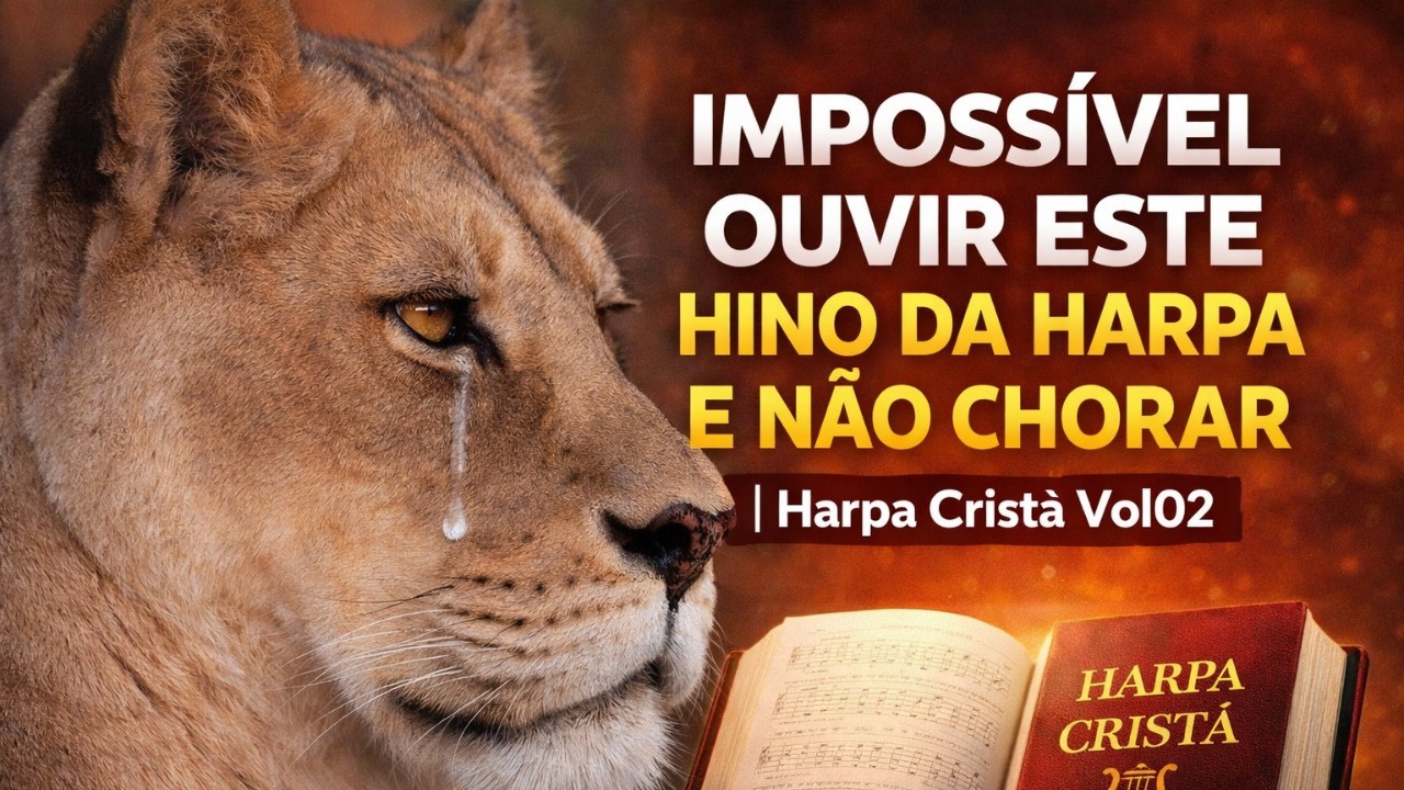 IMPOSSÍVEL OUVIR ESTE HINO DA HARPA E NÃO CHORAR | Harpa Cristã Vol02