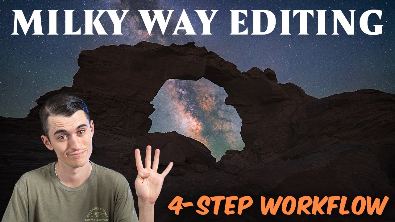 Edit Milky Way Photos Like a Pro - COMPLETE Workflow!