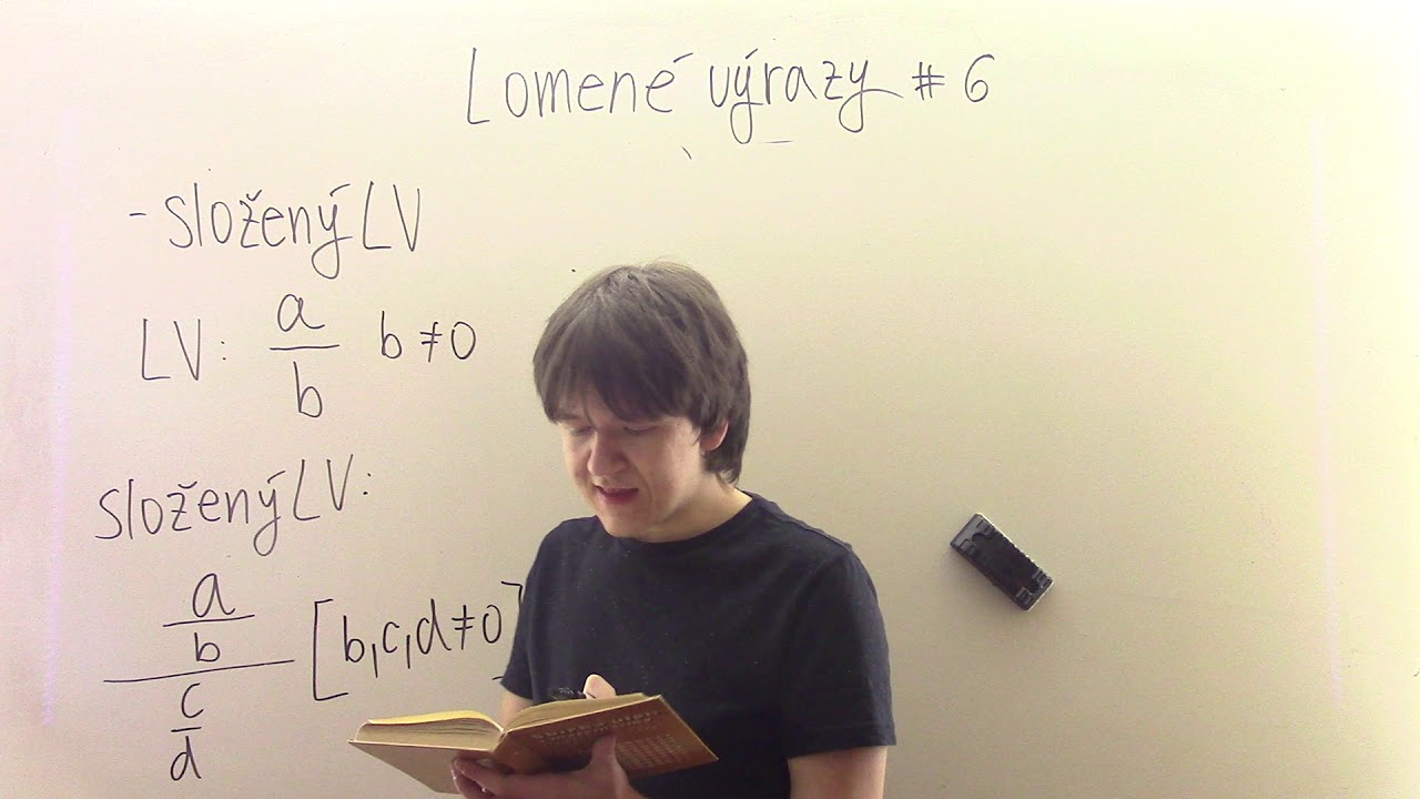 Lomené výrazy #6 - Složené zlomky
