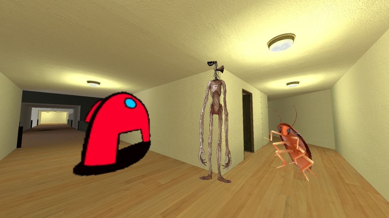 Страшно среди тараканов и цепехоров Нормальные 2D Nextbots #Gmod m1 #Nextbots