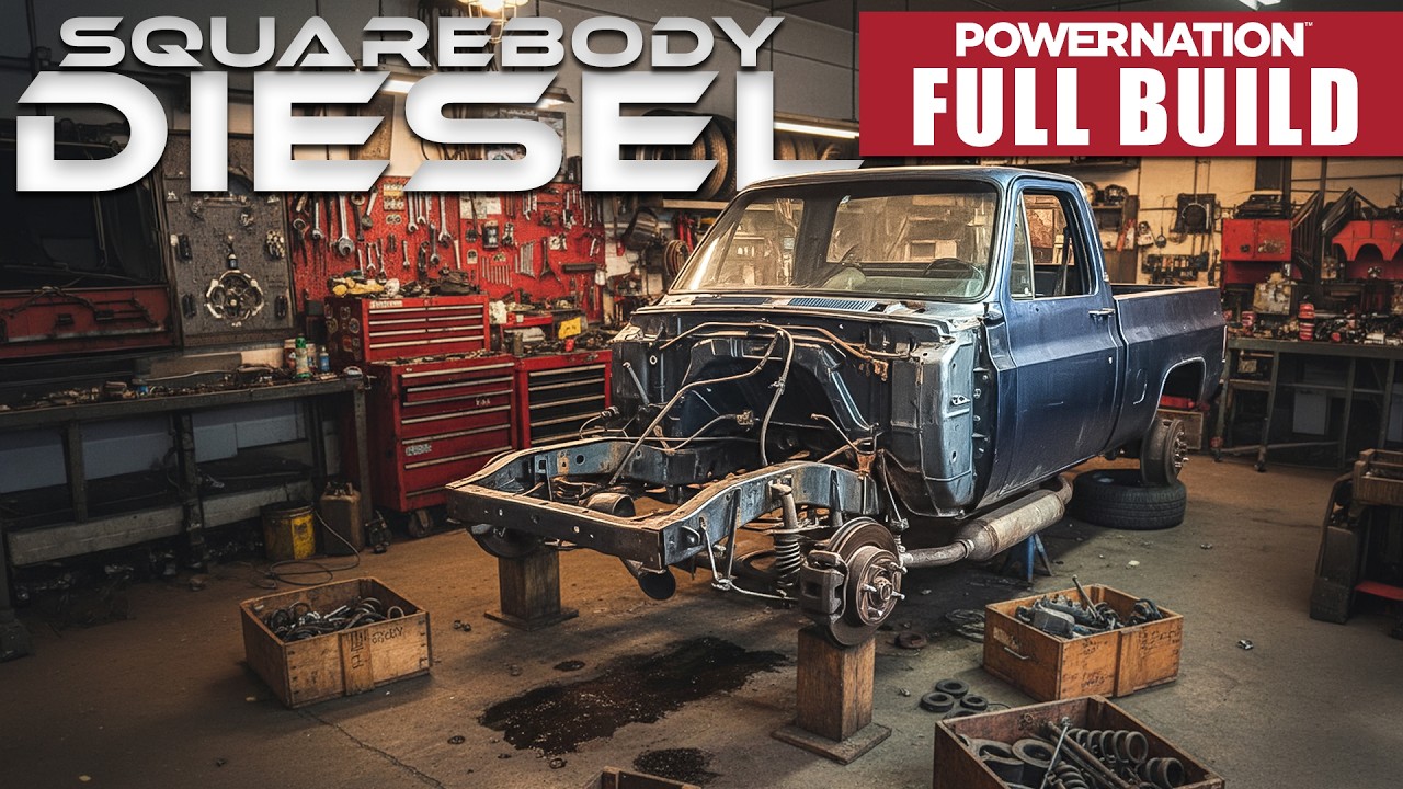 Full Build: Duramax Swapped Classic Squarebody - 1987 Chevy 1500