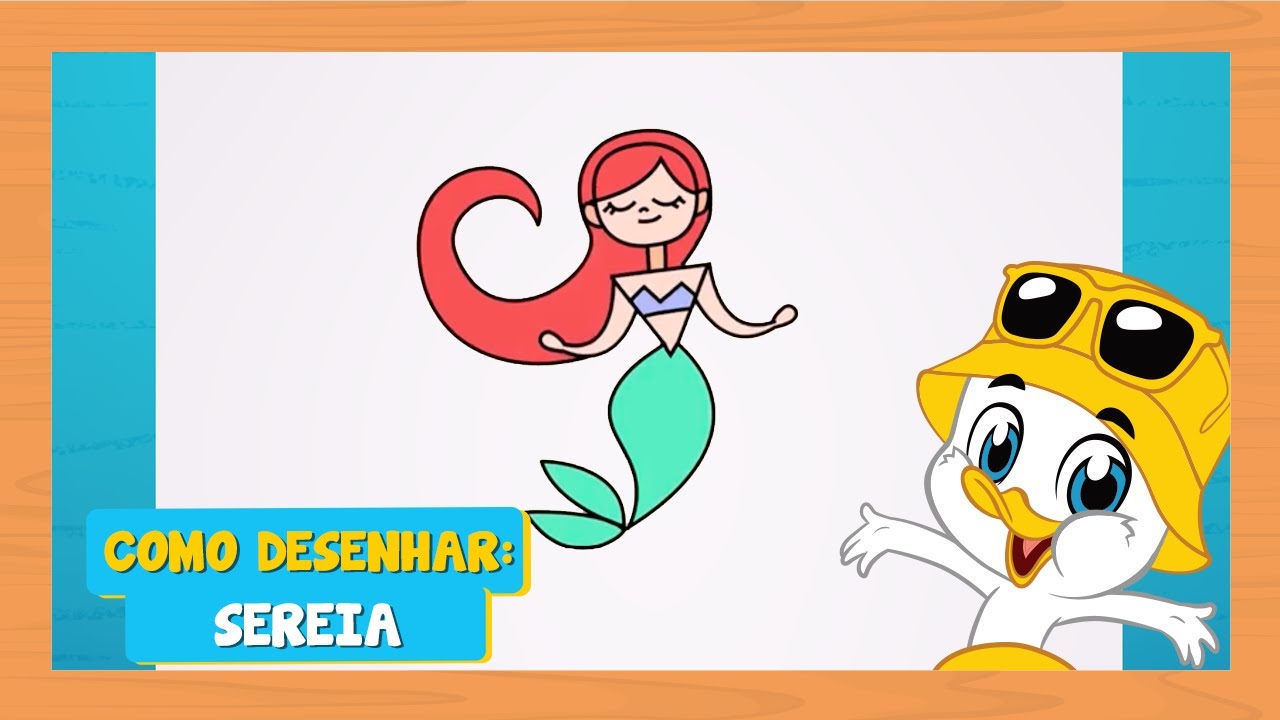 COMO DESENHAR UMA SEREIA | BLOQUINHO DA MARÉ EP. #47 | BEACH PARK STUDIOS