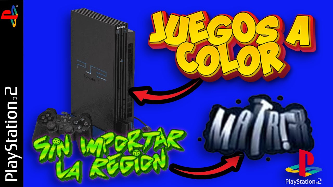 CONFUIGURA Chip Matrix para JUGAR a COLOR - PS2